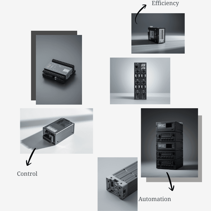 Automation drives (Servo Drives, AC & DC Drives, PLC, HMI)