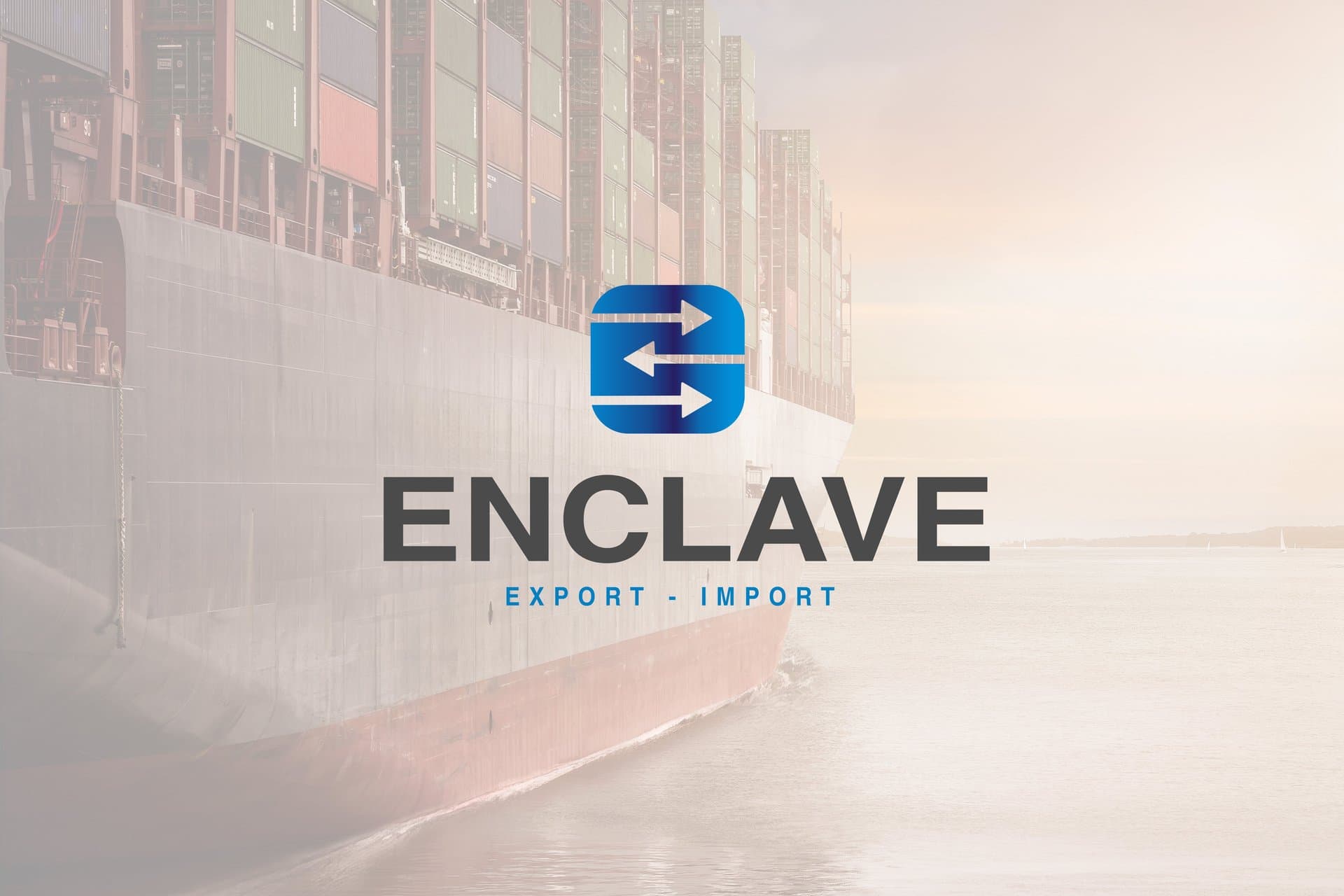 International shipping containers and logistics network